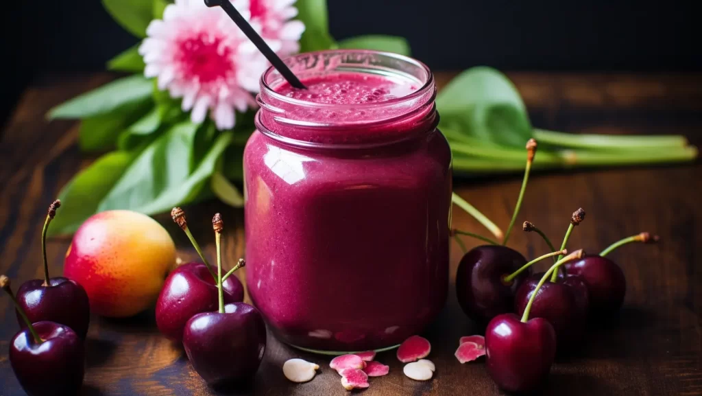 Anti-Inflammatory Cherry, Beet & Kale Smoothie